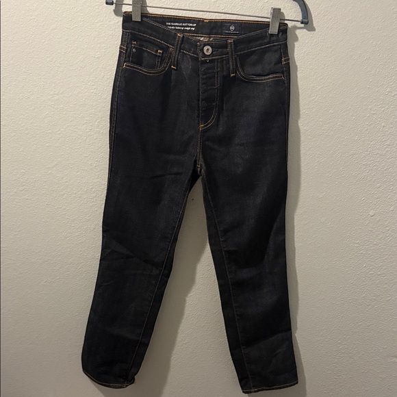 Ag Adriano Goldschmied Denim - AG Adriano Goldschmied Isabelle Button-Up Jeans - Dark Indigo
